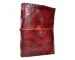 Genuine Vintage Handmade Leather Embossed Journal Diary